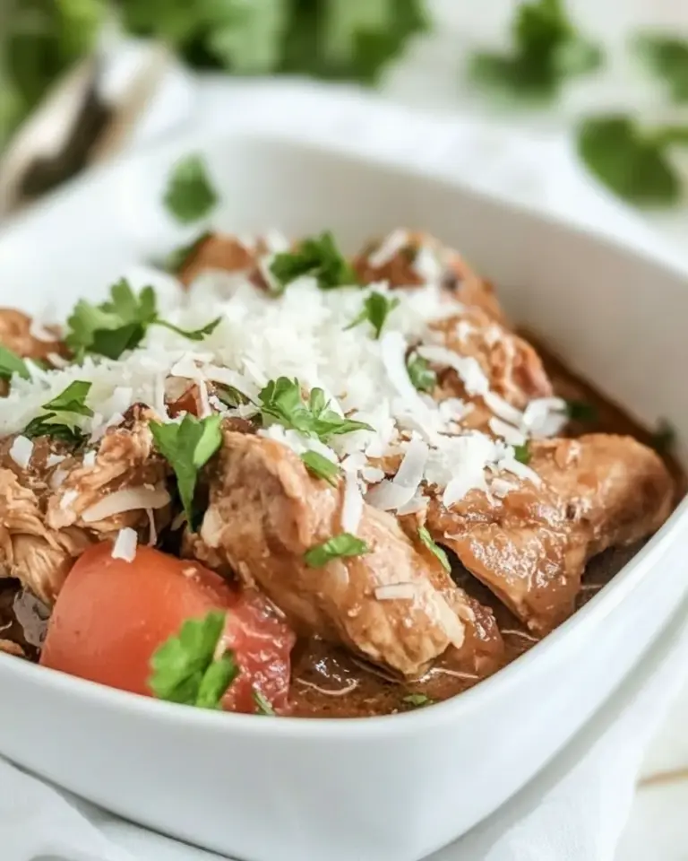 Homemade Slow Cooker Coconut Chicken photo