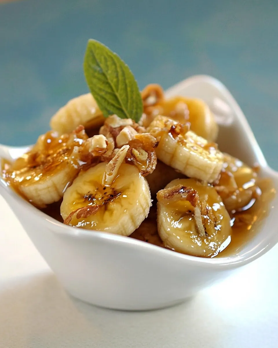 Delicious Slow Cooker Honey Bananas image