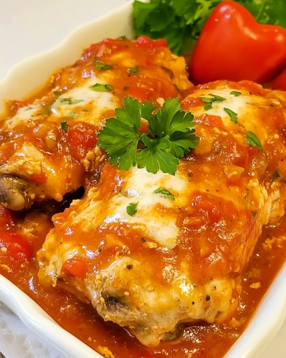 Tasty Slow Cooker Salsa Chicken shot
