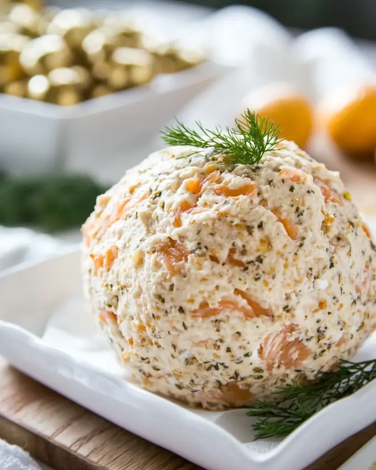 Easy Smoked Salmon Cream Cheese Ball photo