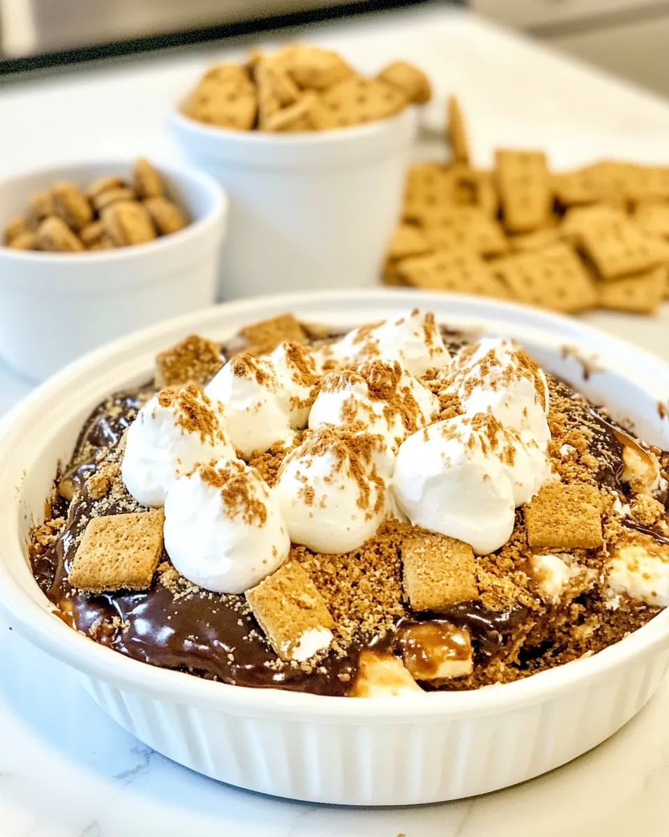 Easy Smores Dump Cake photo