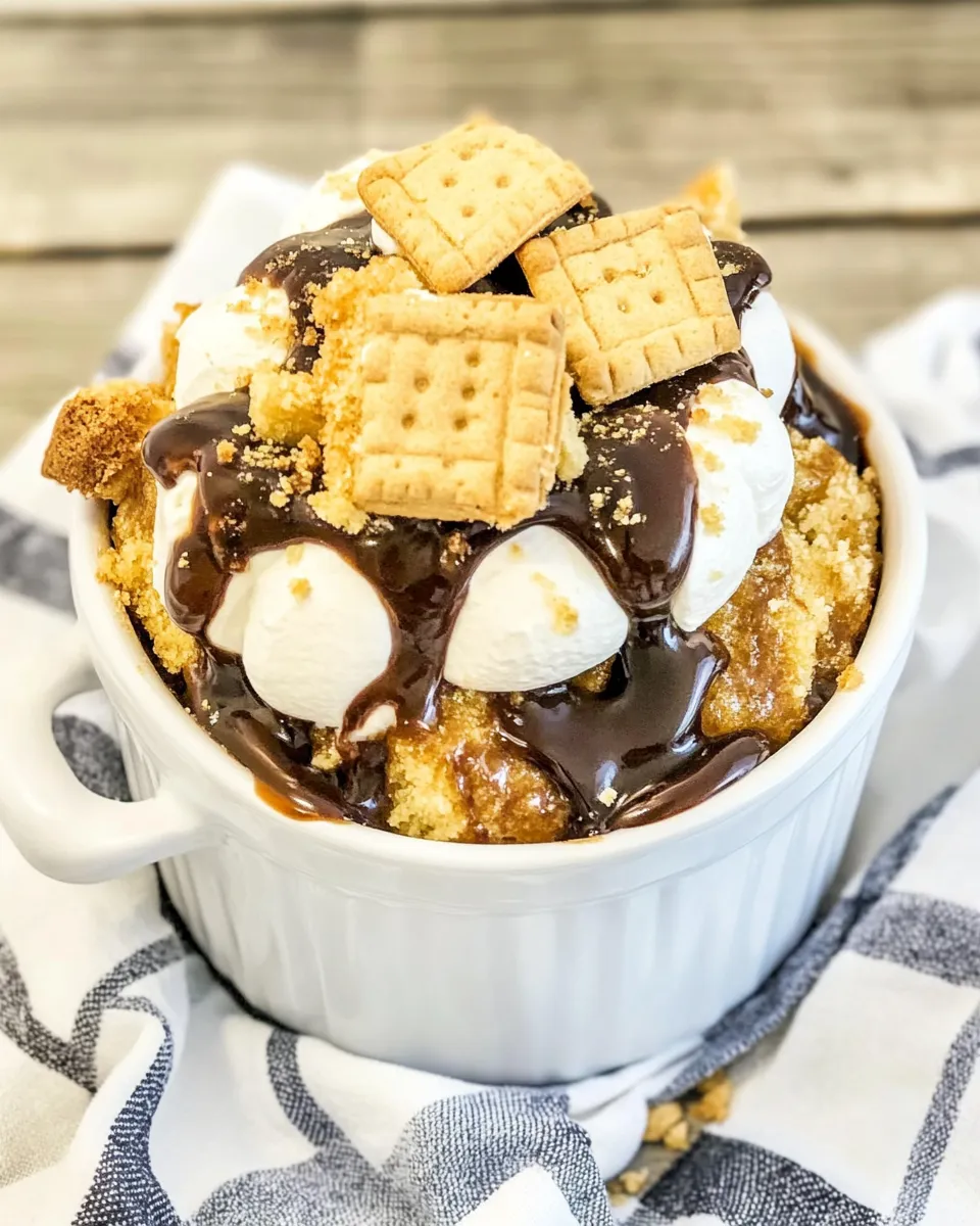 Delicious Smores Dump Cake image