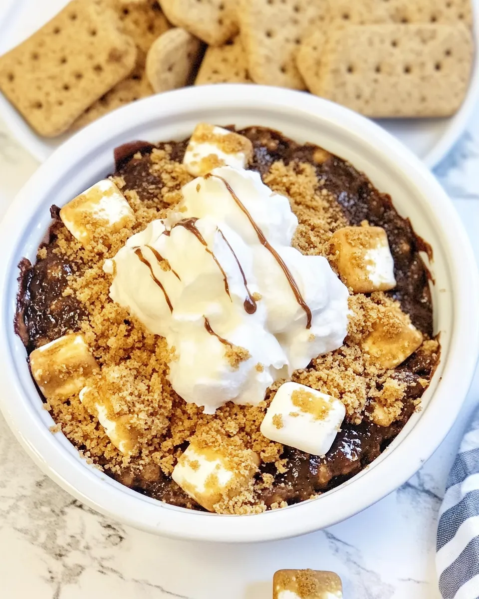 Classic Smores Dump Cake recipe photo