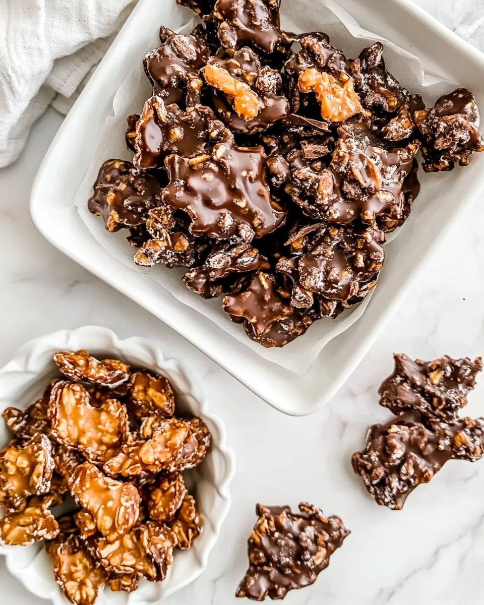 Easy Snacky Clusters (Trader Joes Copycat) food shot
