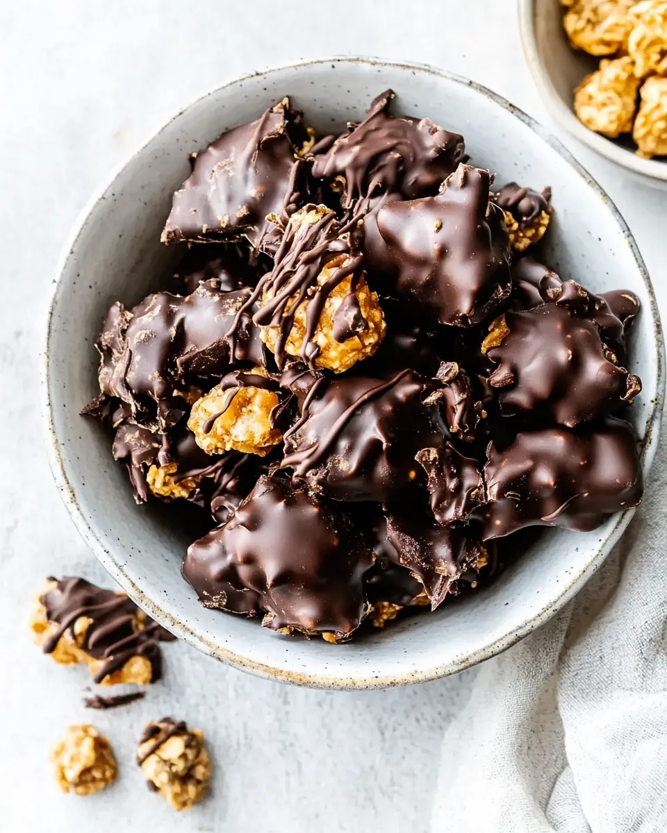 Tasty Snacky Clusters (Trader Joes Copycat) plate image