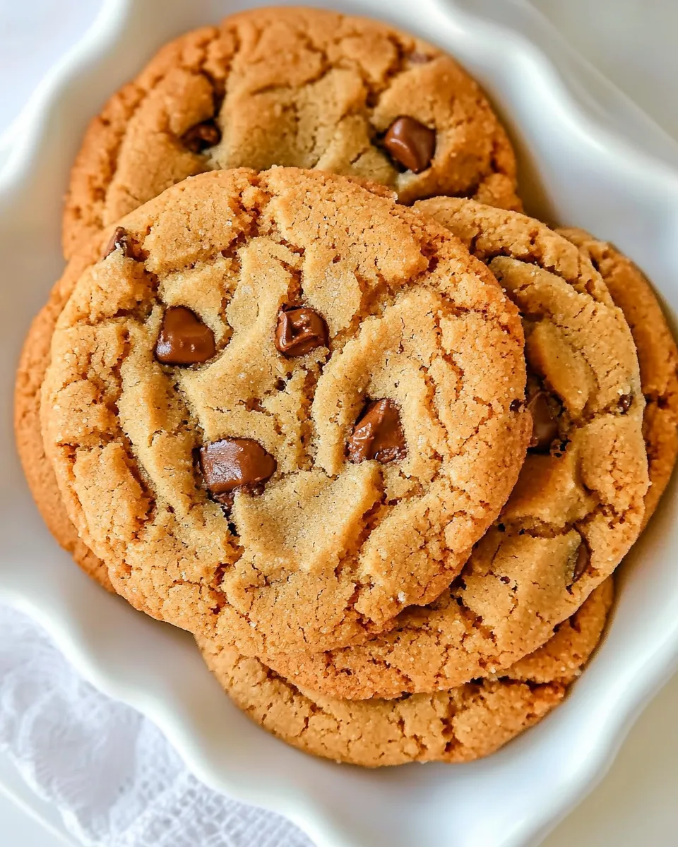 Easy Soft Peanut Butter Cookies recipe photo