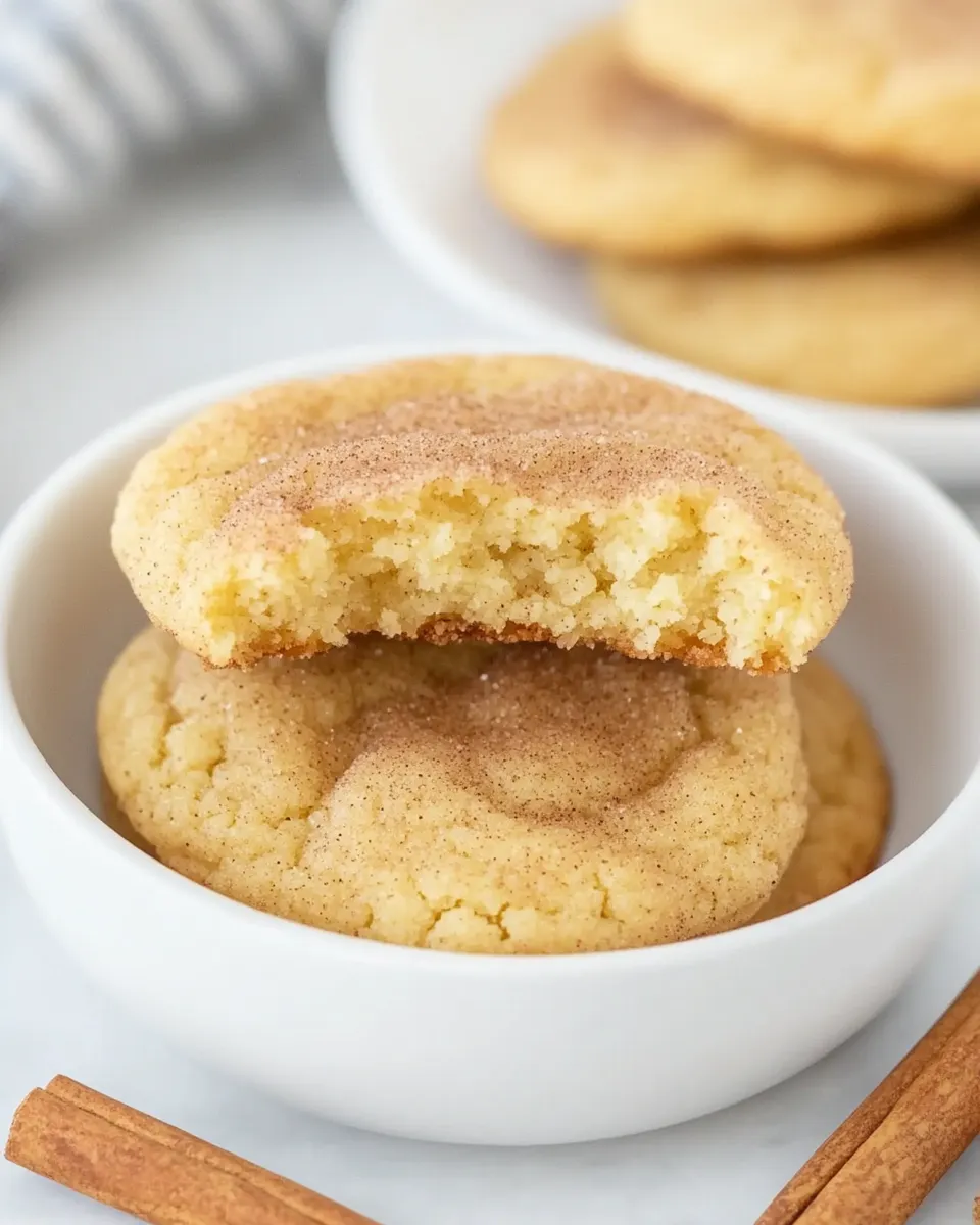 Homemade Soft and Chewy Snickerdoodle Cookie Recipe photo