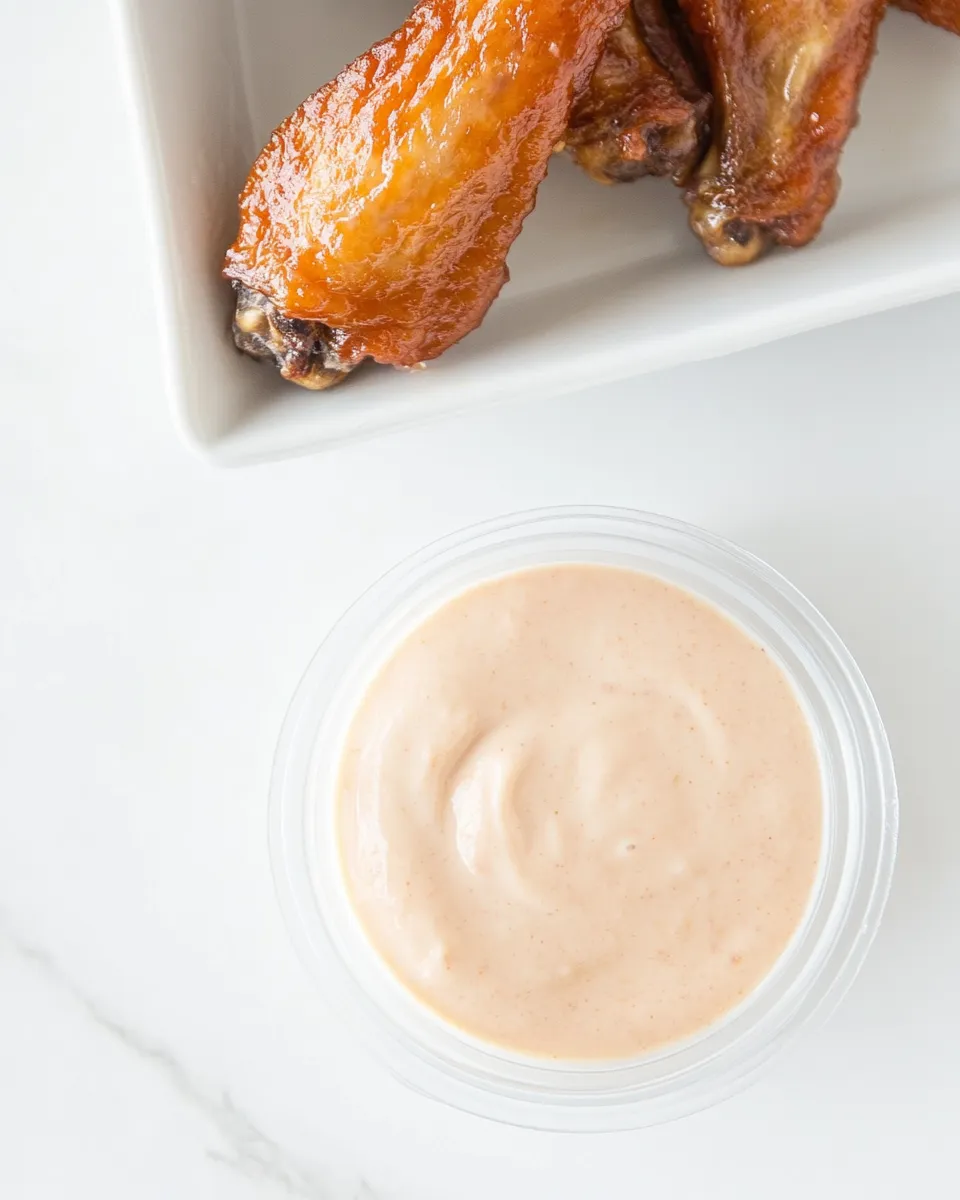 Delicious Sour Cream Dipping Sauce for Chicken Wings image