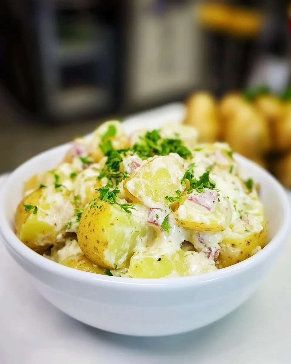 Classic Sour Cream New Potatoes recipe photo