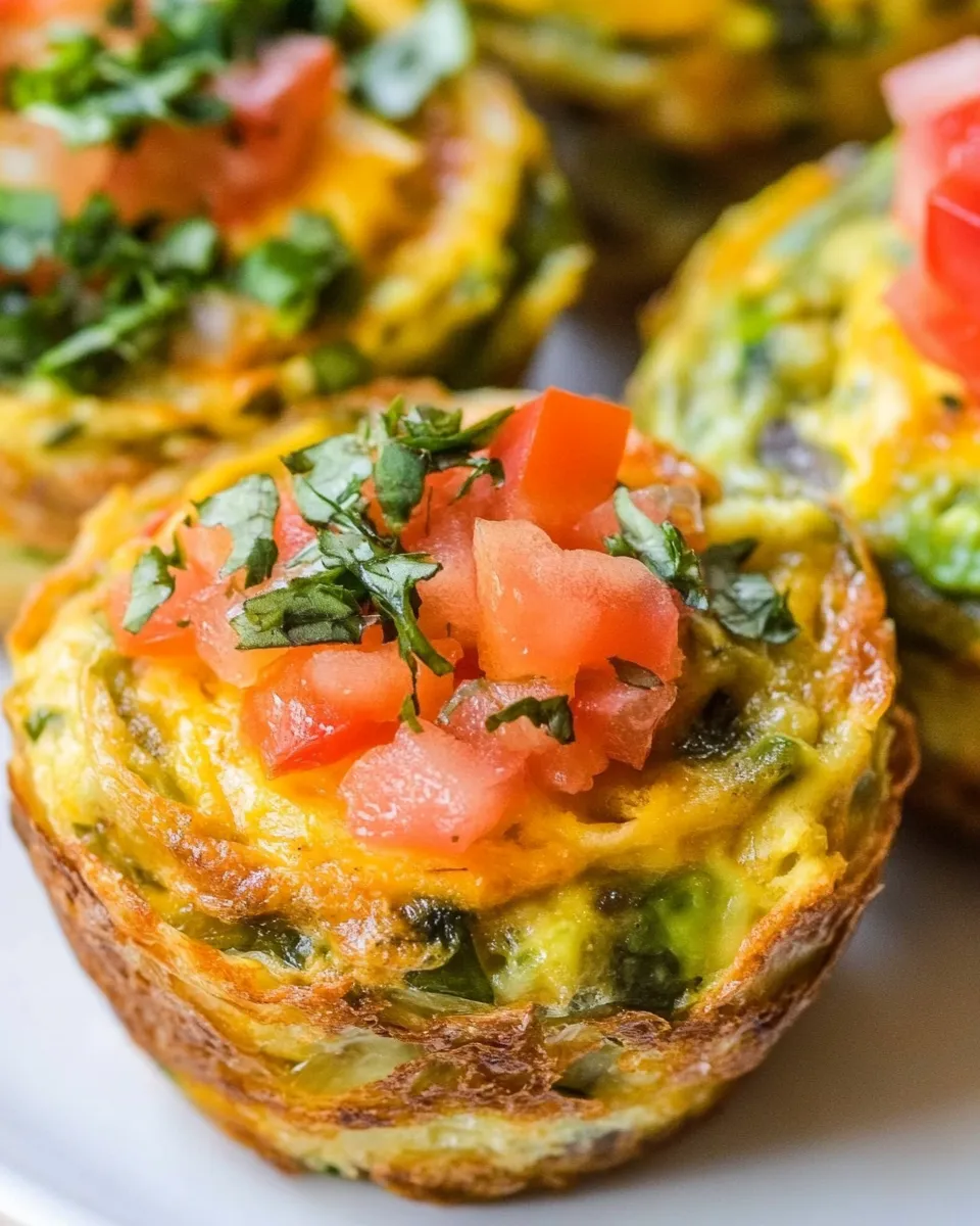 Homemade Southwestern Avocado Egg Muffins photo