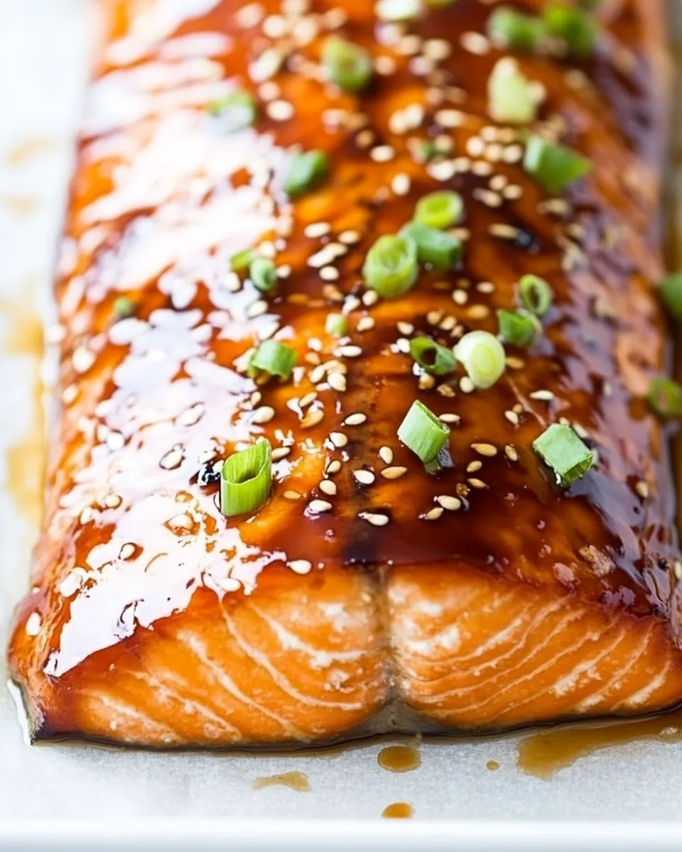 Homemade Soy Glazed Salmon photo