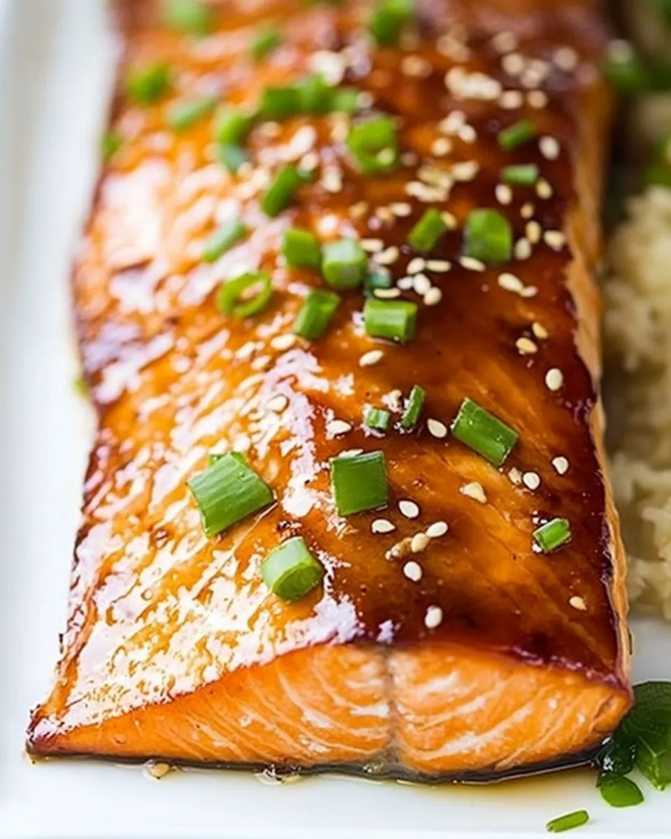 Delicious Soy Glazed Salmon image