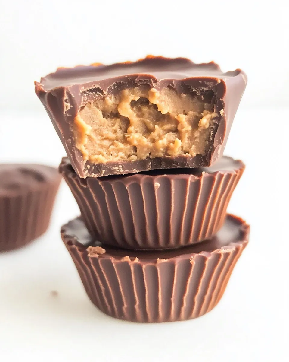 Homemade Special K-Bar Chocolate Cups photo