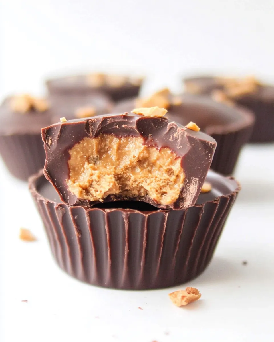 Easy Special K-Bar Chocolate Cups recipe photo
