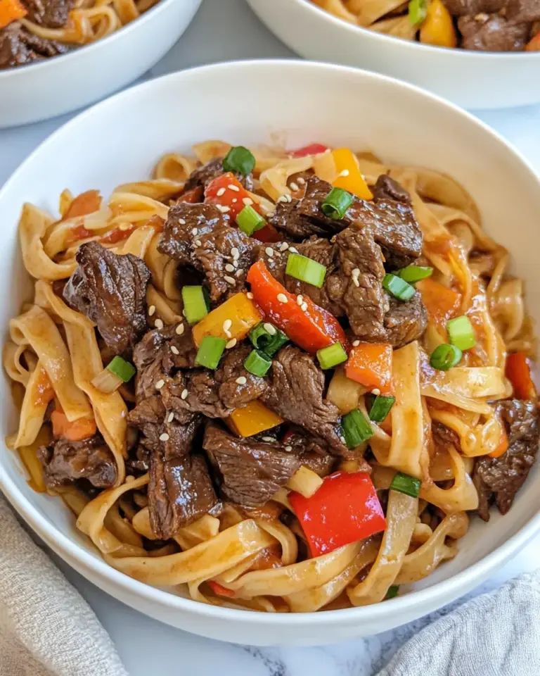 Homemade Spicy Beef Noodles photo