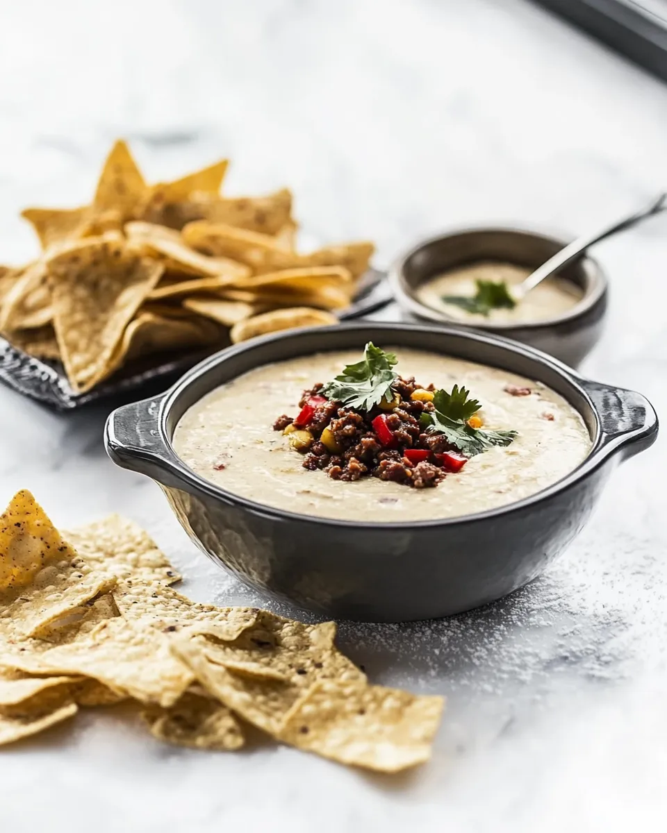 Homemade Spicy Chorizo Queso Dip photo