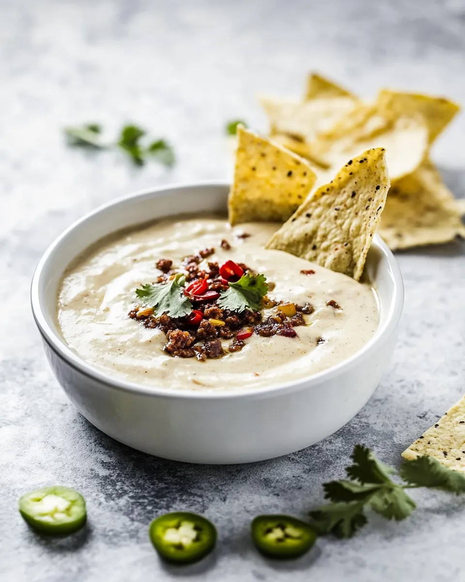 Delicious Spicy Chorizo Queso Dip image