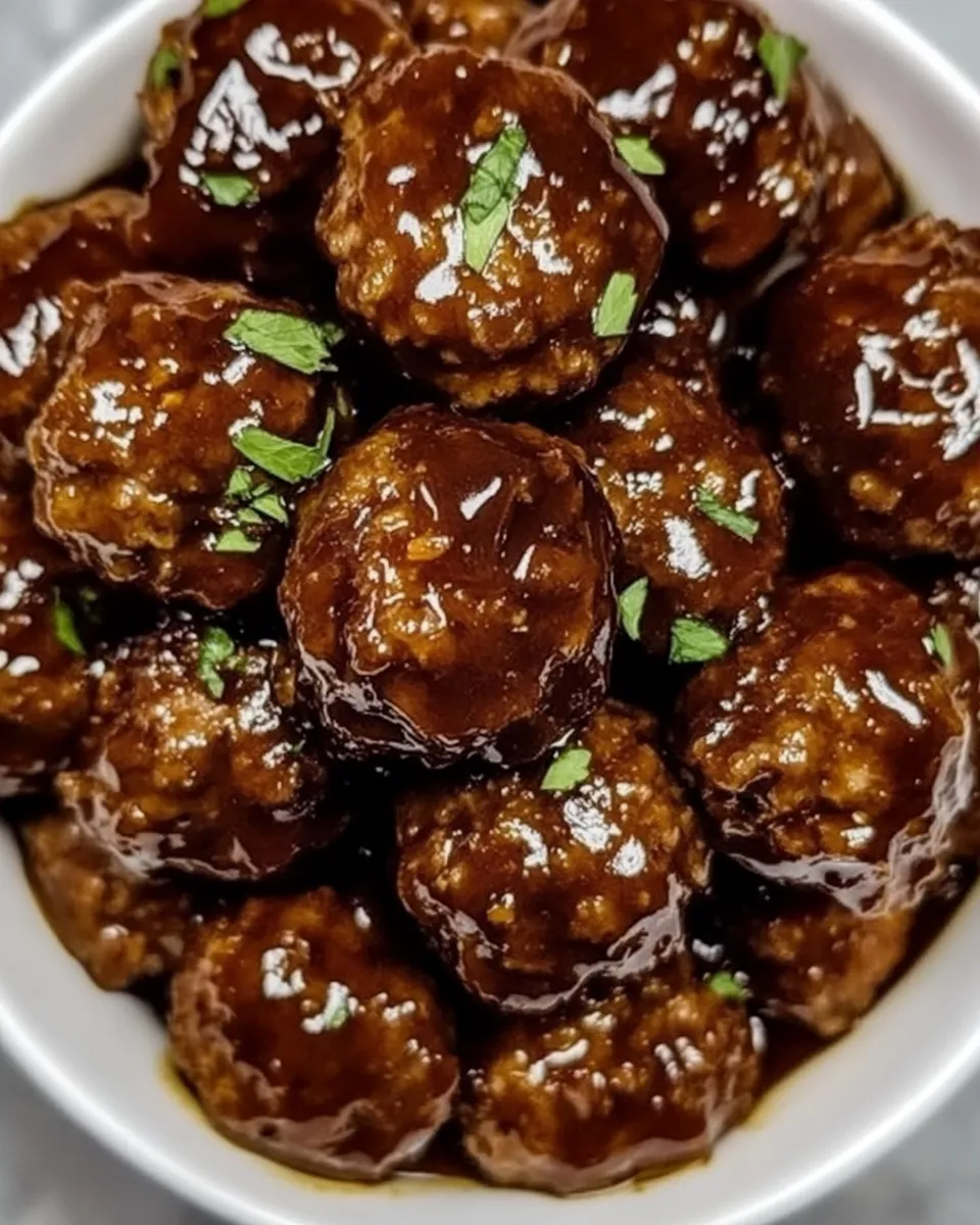 Classic Spicy Grape Meatballs image