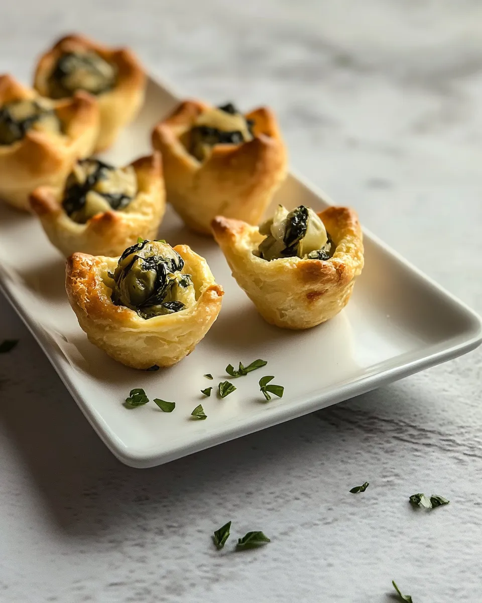 Easy Spinach Artichoke Bites image