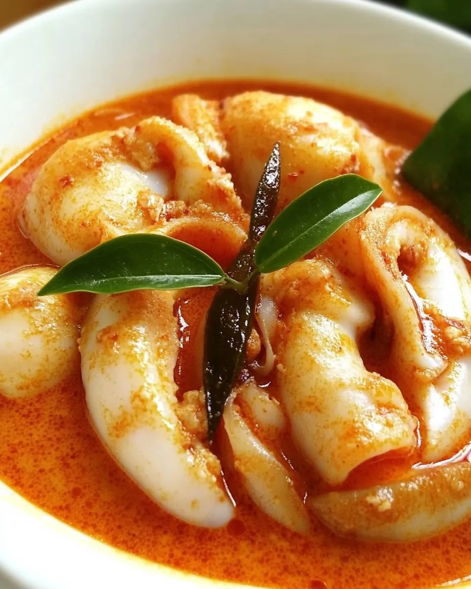 Homemade Squid Curry photo