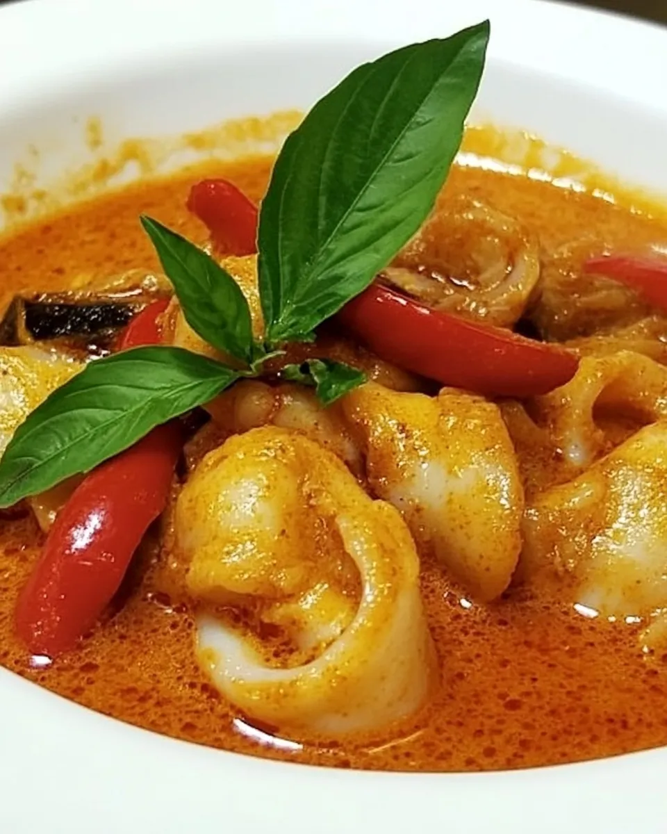 Easy Squid Curry recipe photo