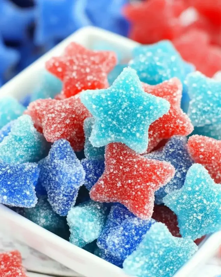 Homemade Star Spangled Gumdrops photo
