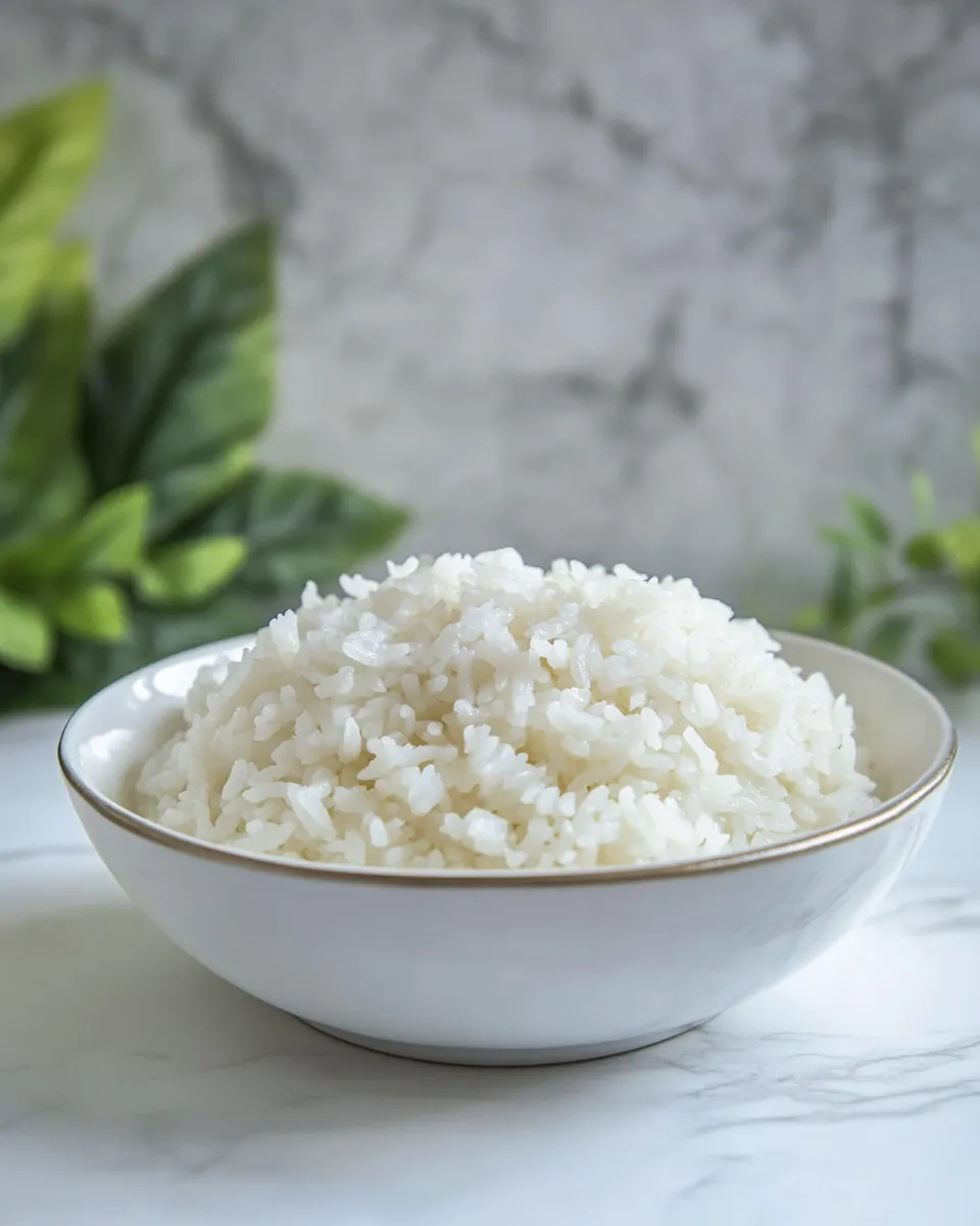 Classic Steamed Rice image