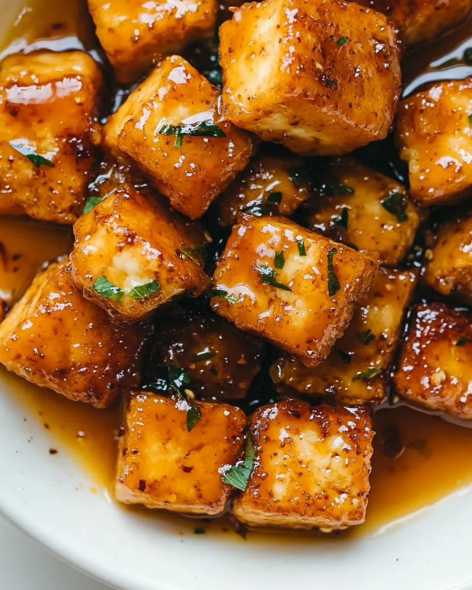 Classic Sticky Marmalade Tofu image