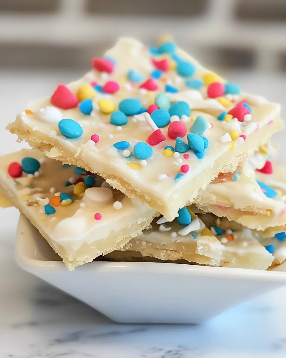 Homemade Sugar Cookie Bark photo