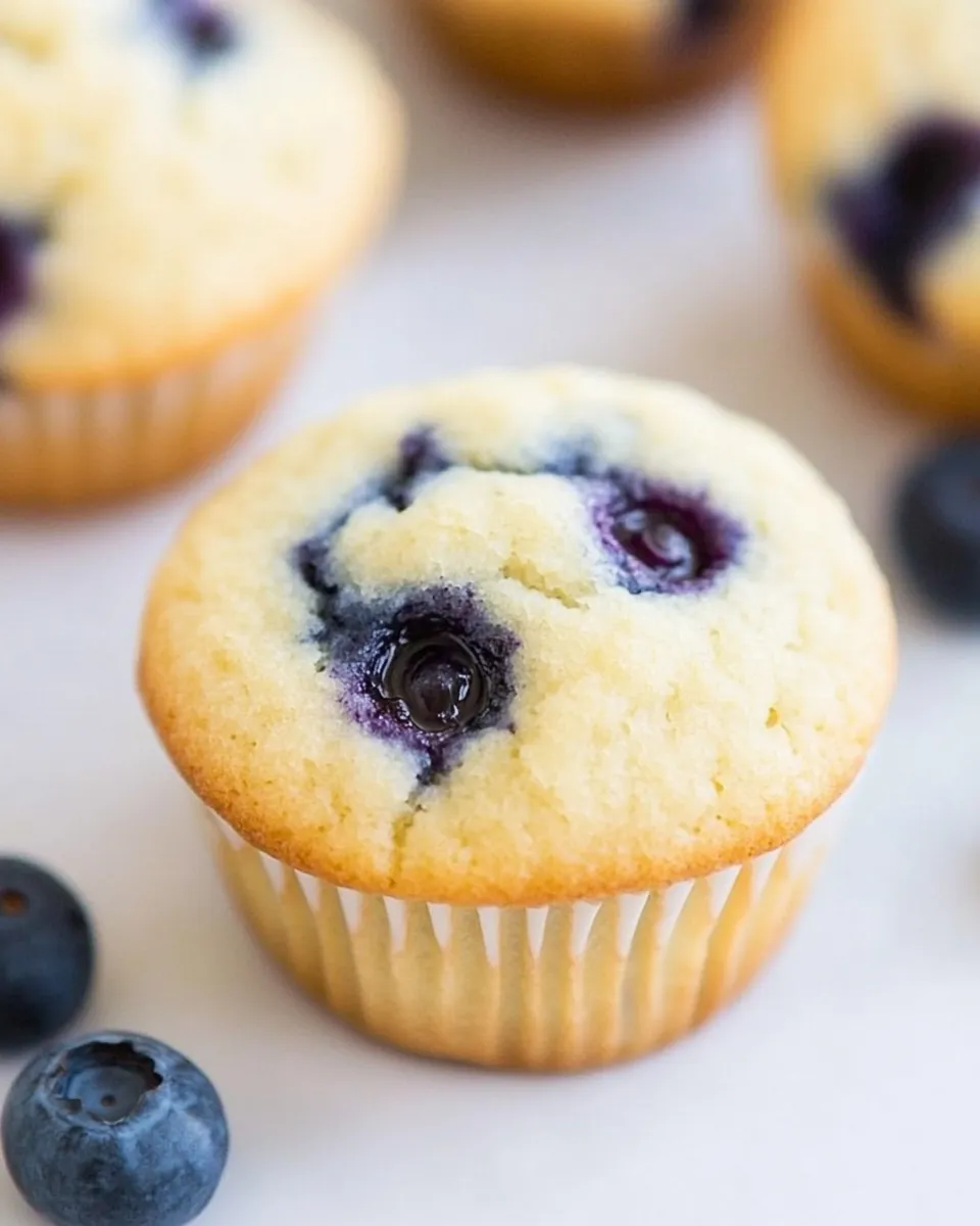 Classic Sugar Free Blueberry Muffins image