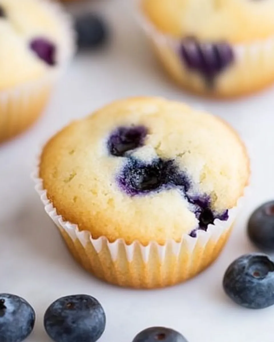 Easy Sugar Free Blueberry Muffins recipe photo