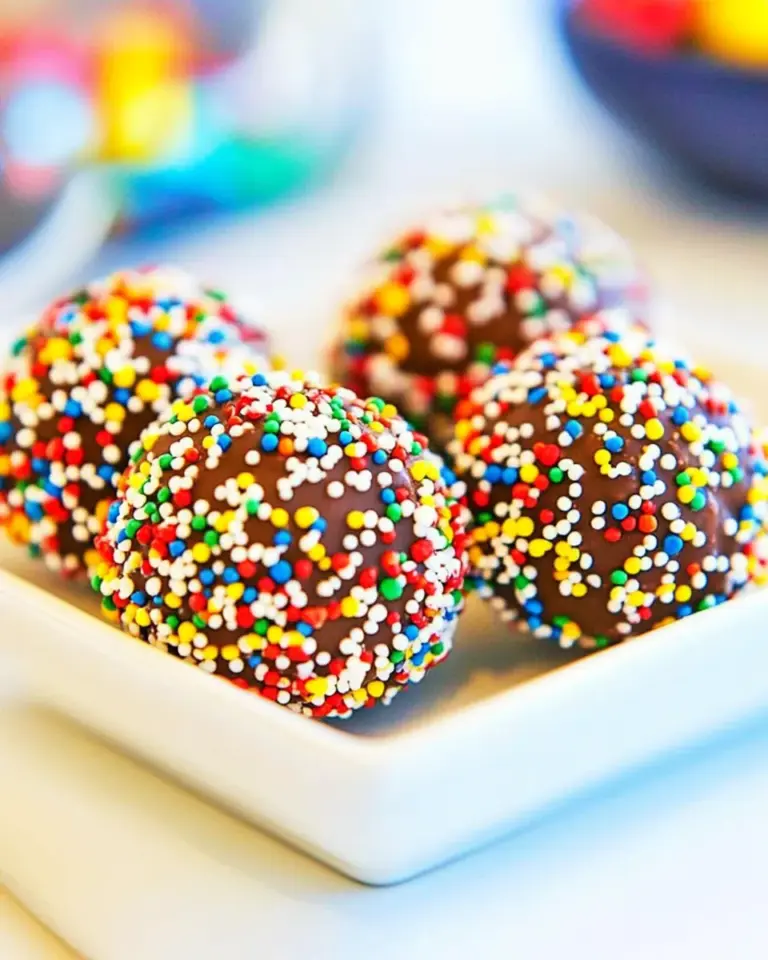 Homemade Swedish Chocolate Balls photo