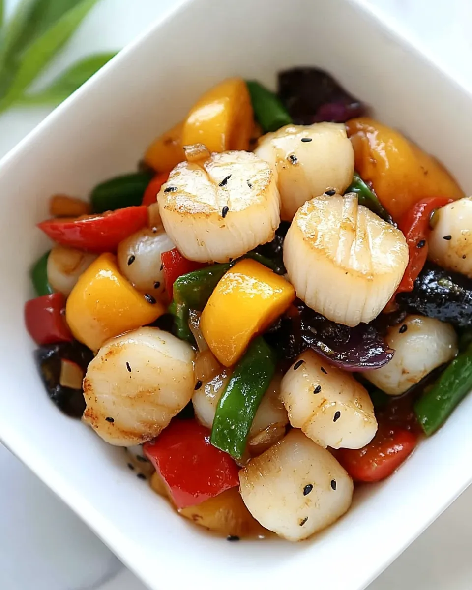Easy Szechuan Scallops recipe photo