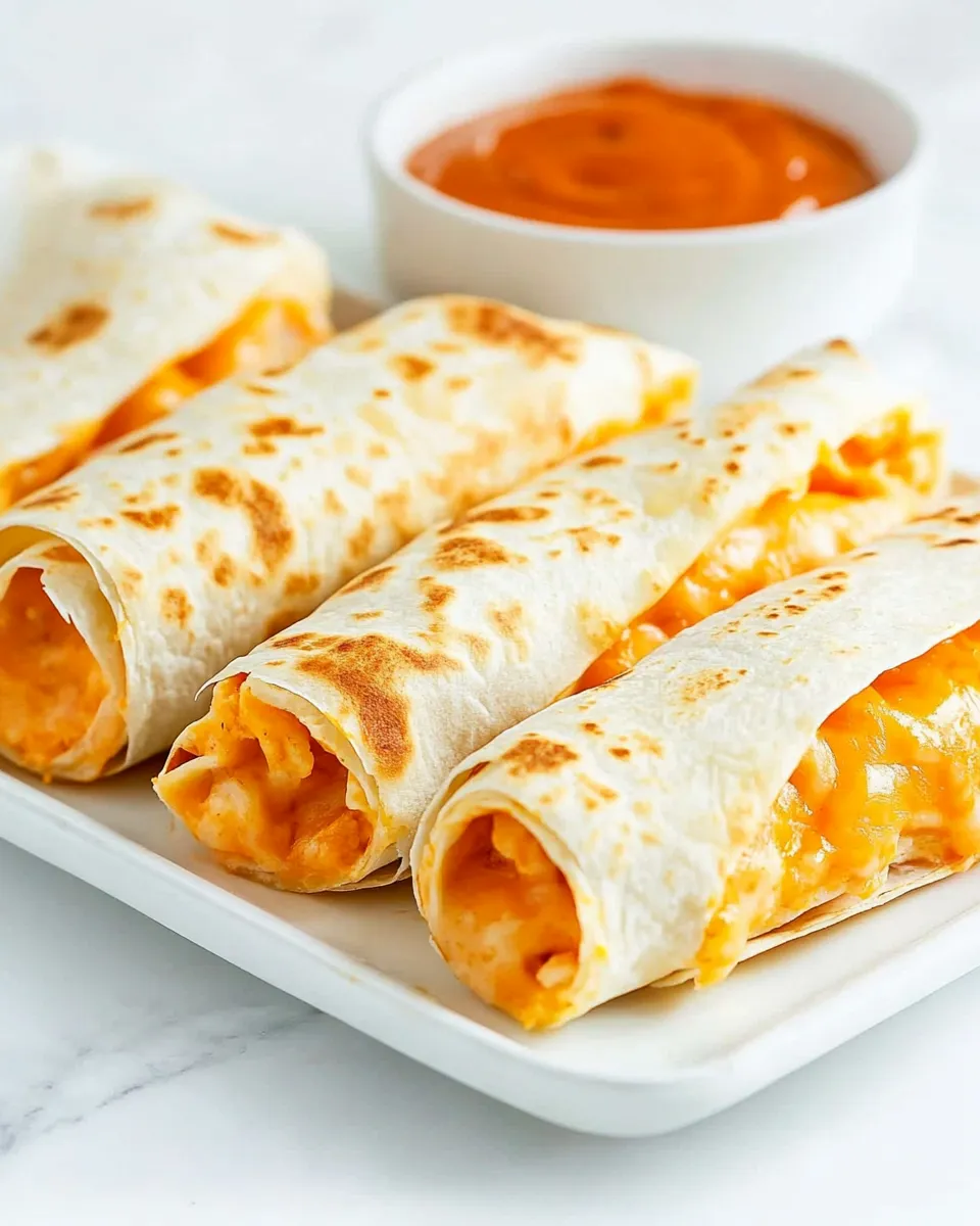 Easy Taco Bell Cheesy Roll Up Recipe (Easy 3-Cheese Copycat) picture