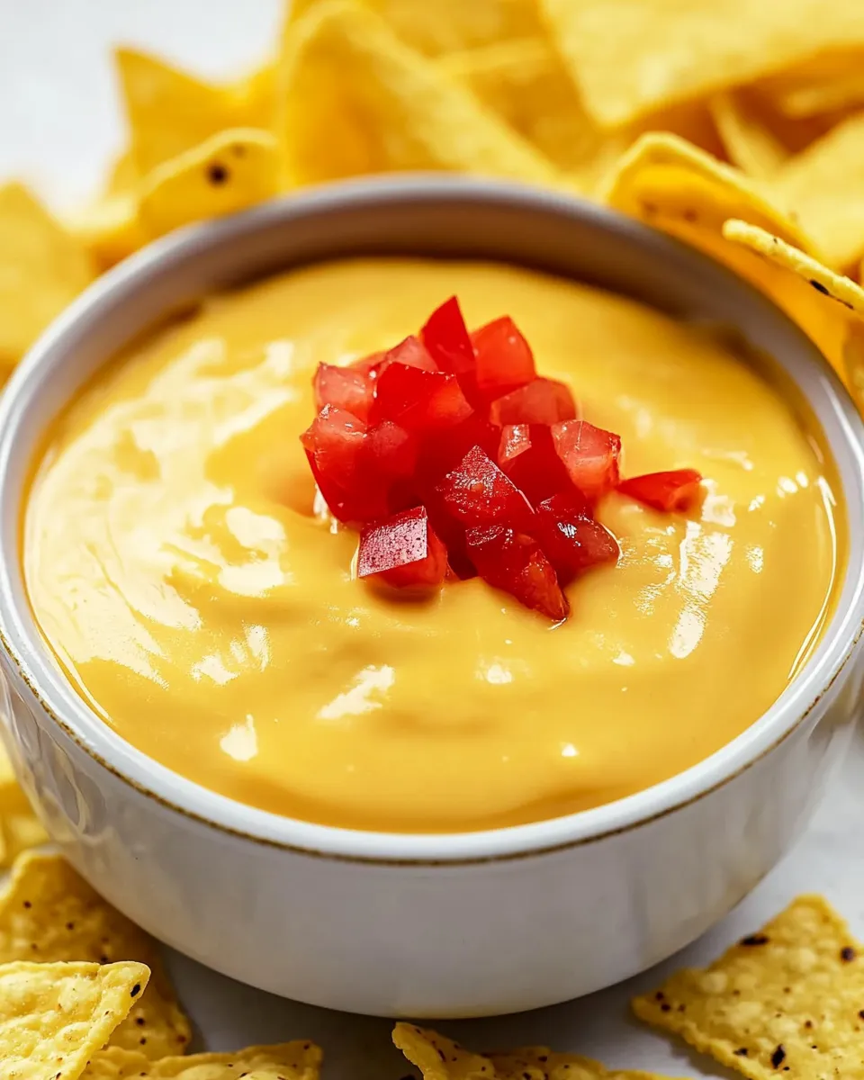 Quick Taco Bell Nacho Cheese Sauce Easy Copycat Recipe shot