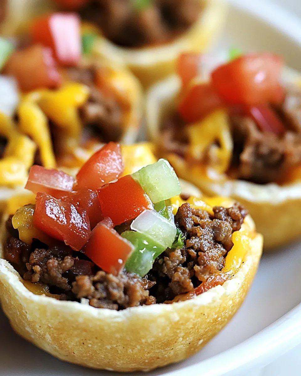 Tasty Taco Cups Recipe recipe photo