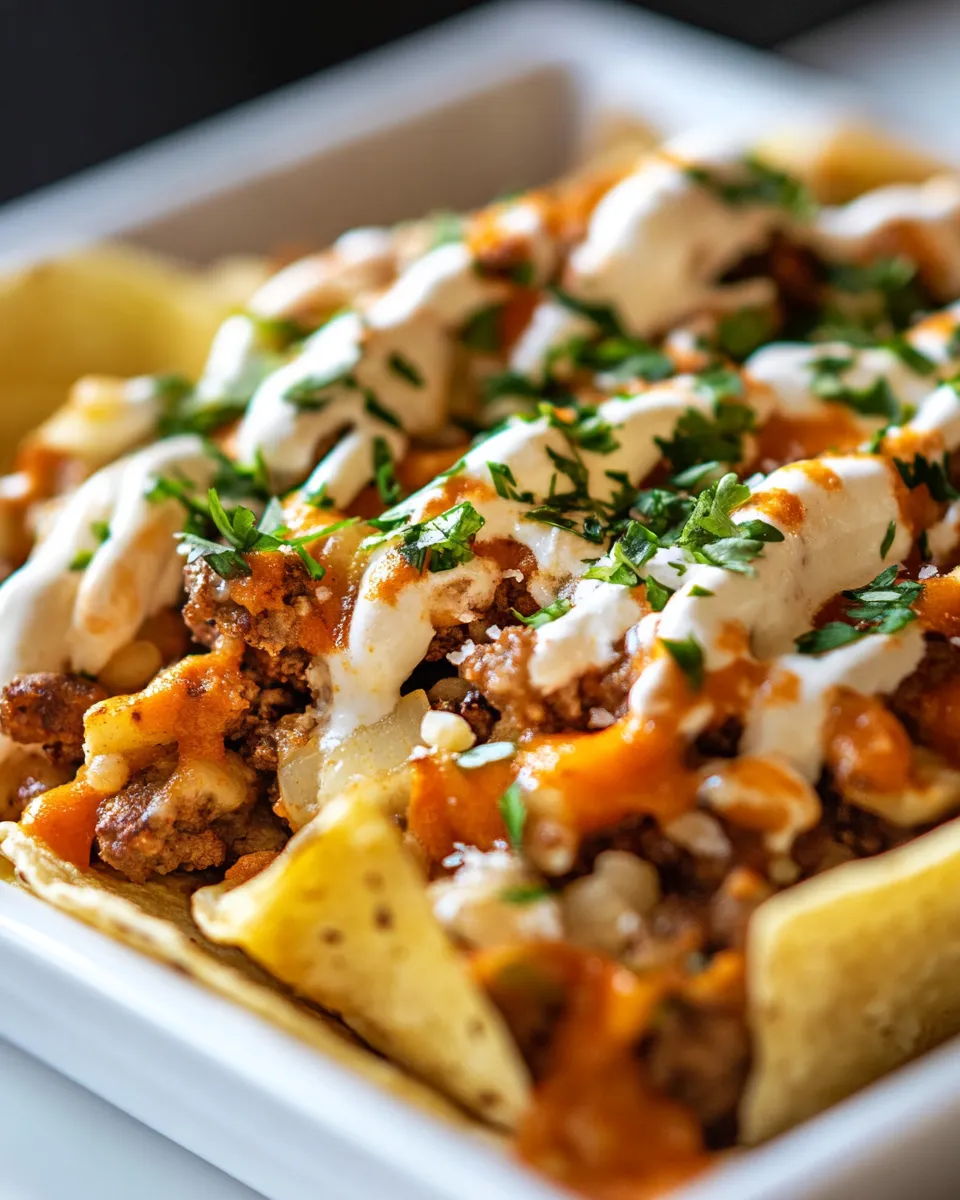 Easy Taco Frachos recipe photo