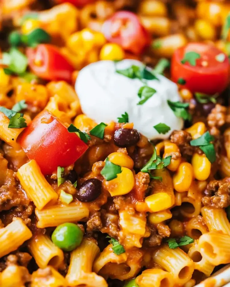 Easy Taco Pasta Recipe photo