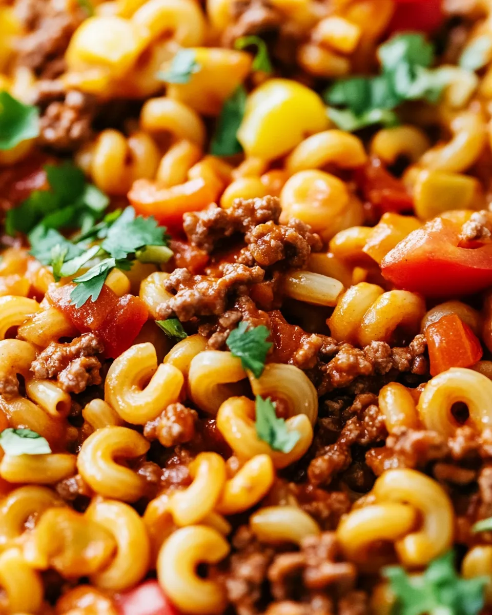 Delicious Taco Pasta Recipe image