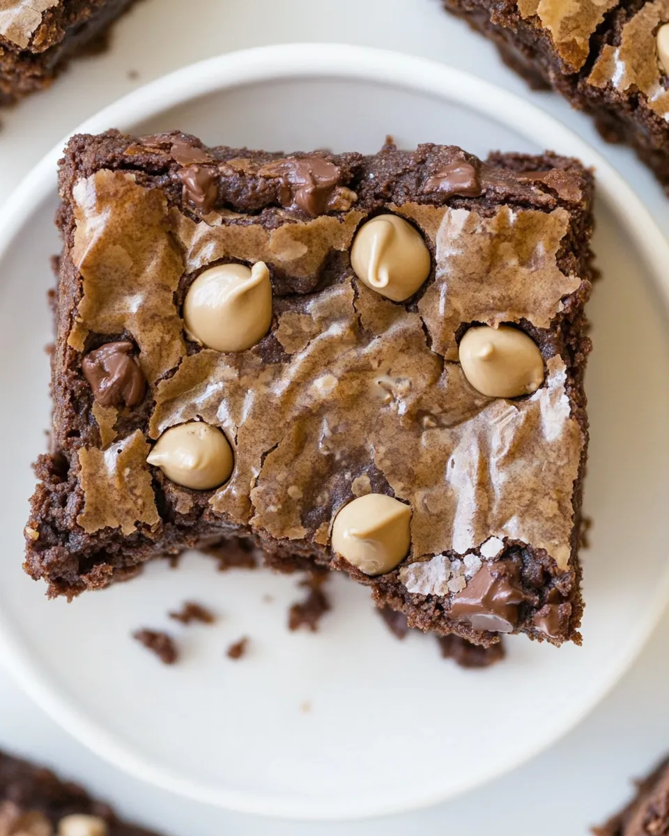 Homemade Tahini Brownies photo