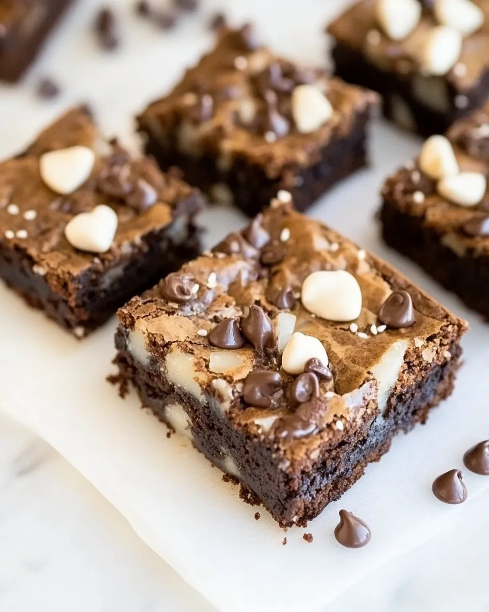 Delicious Tahini Brownies image