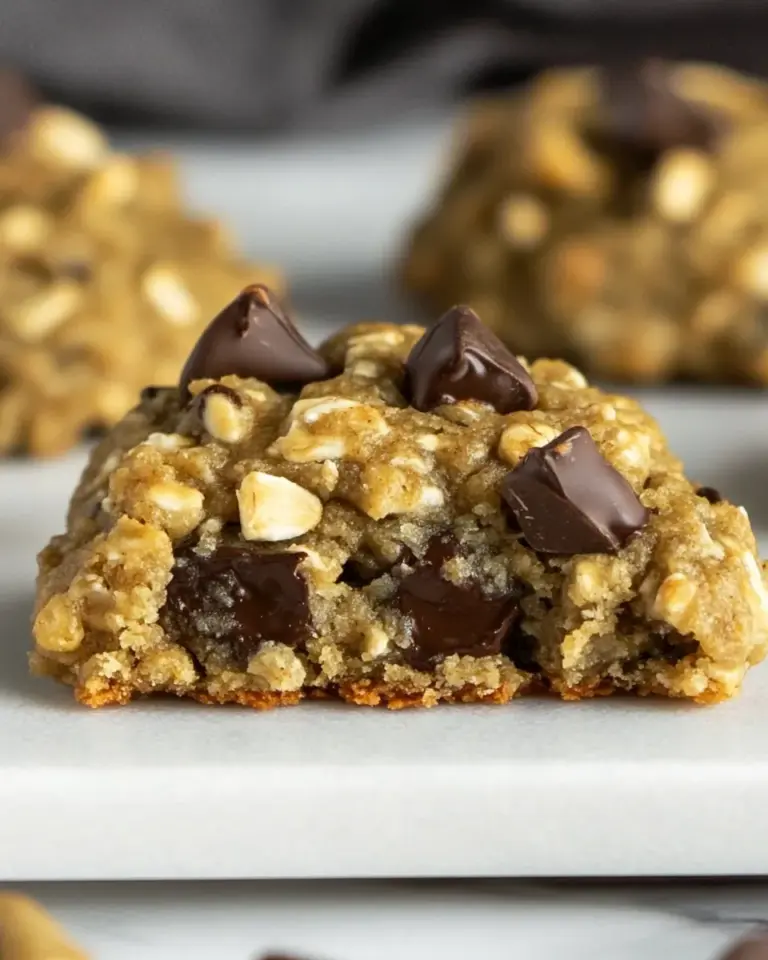 Homemade Tahini Seed Chocolate Chunk Breakfast Cookies photo