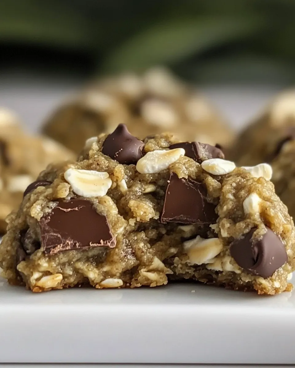 Easy Tahini Seed Chocolate Chunk Breakfast Cookies recipe photo