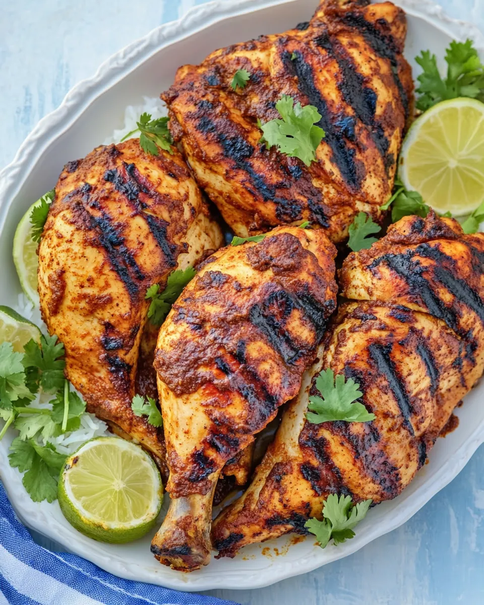 Classic Tandoori Chicken (Easy Skillet Tandoori Chicken Recipe) image