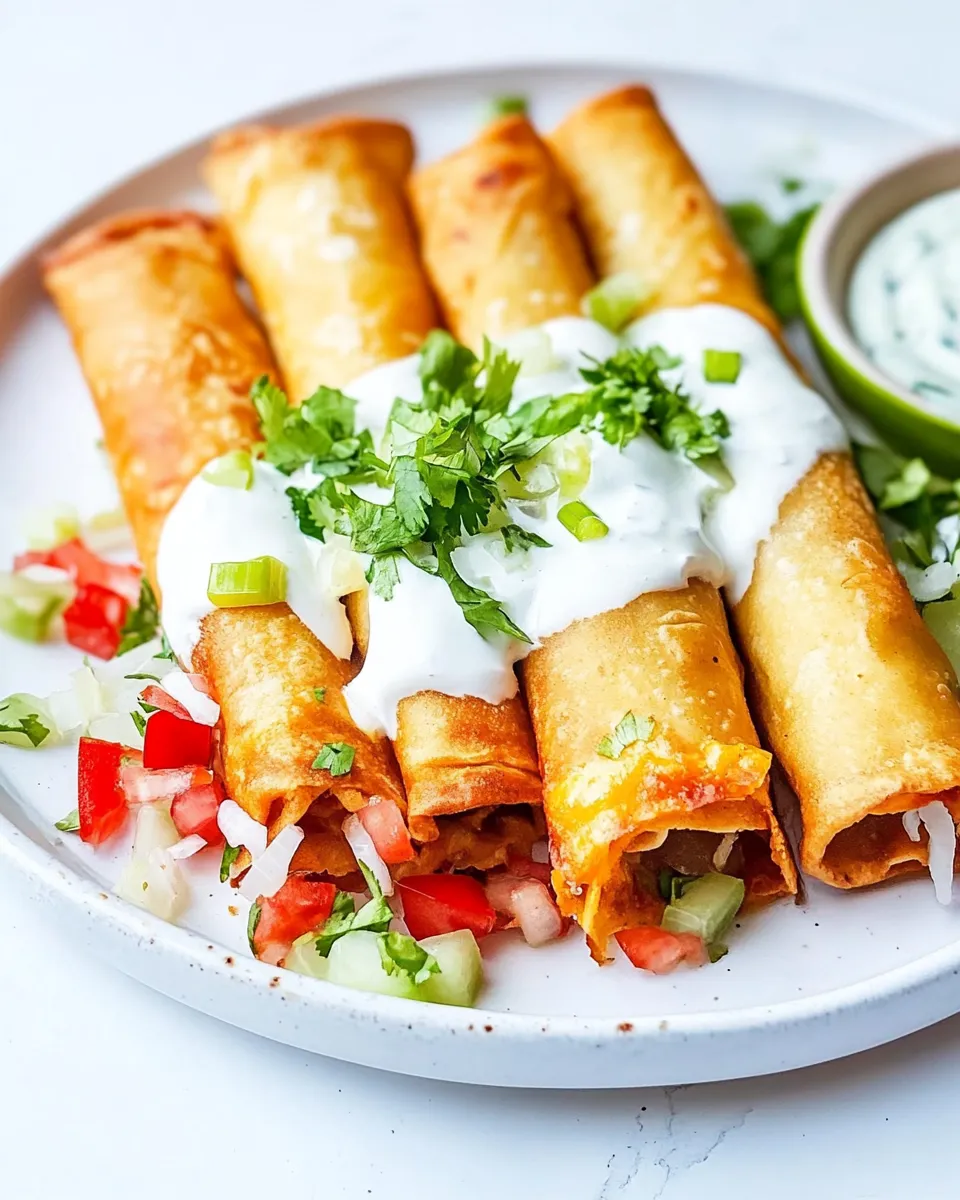 Delicious Taquitos dish photo