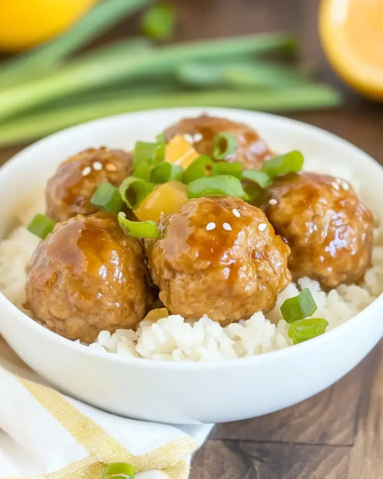 Homemade Teriyaki Meatballs photo