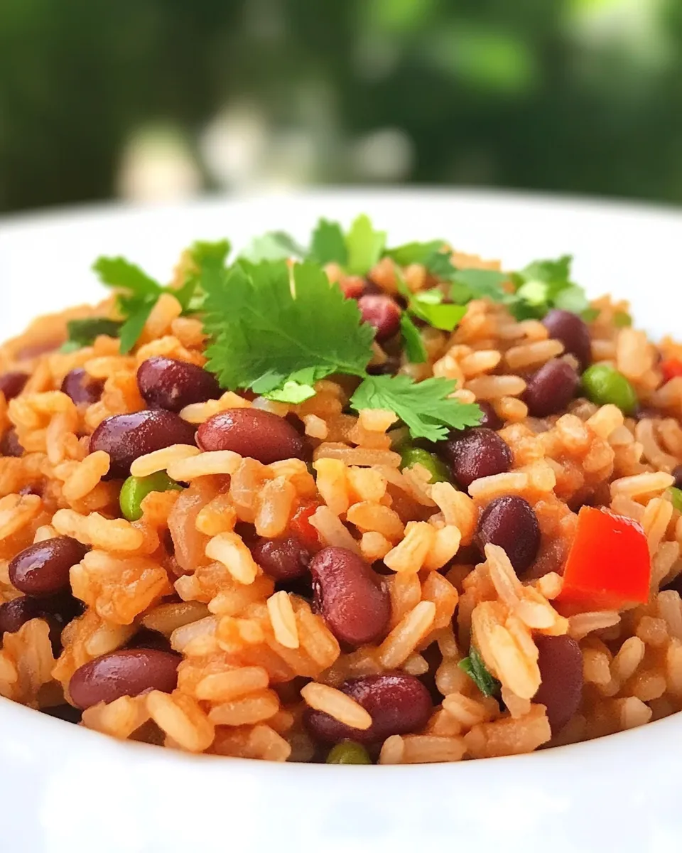 Easy TexMex Rice and Beans recipe photo