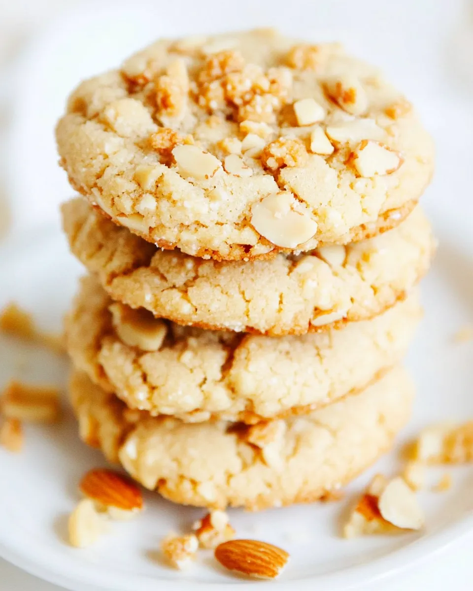 Easy Texas Almond Crunch Cookies recipe photo