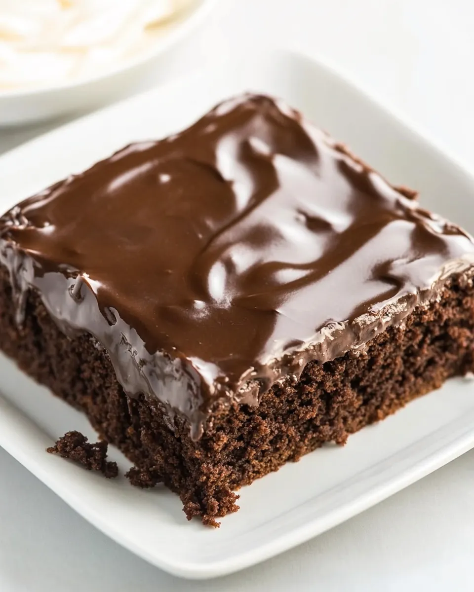 Easy Texas Sheet Cake recipe photo