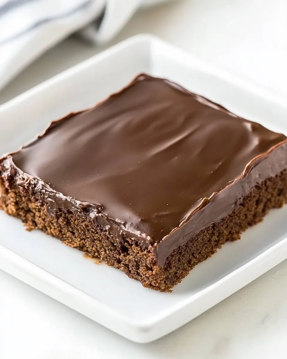 Delicious Texas Sheet Cake shot